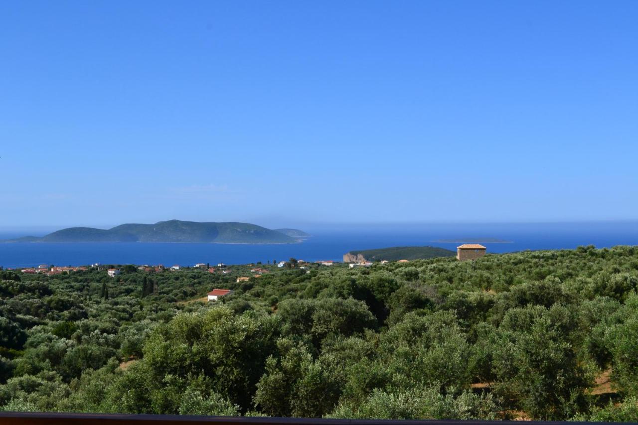 Villa Emma - Kamaria Home With Stunning Sea Views Exteriör bild